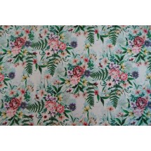Batista algodón 100% estampada (499)
